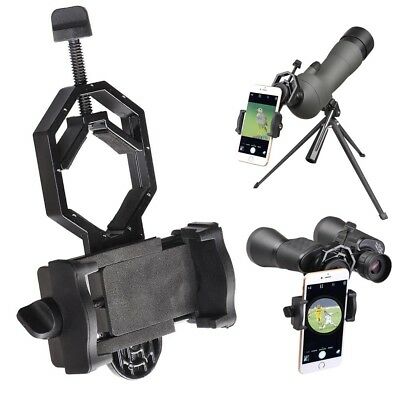 Mobile Phone Camera Adapter Telescope Spotting Scope Microscope Mount Holder Us