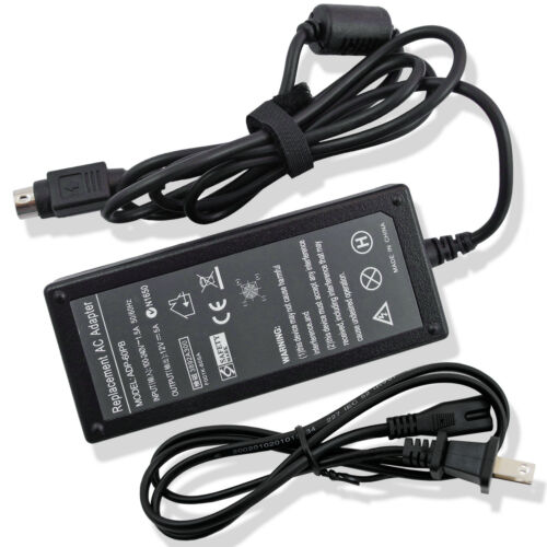 12v 4-pin Din Ac Power Adapter Charger For Sanyo Clt1554 Clt2054 Lcd Tv Monitor