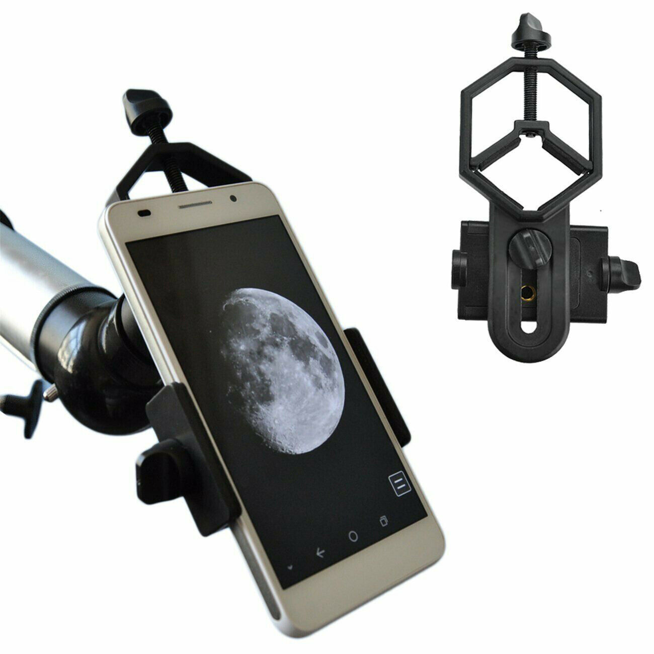 Universal Cell Phone Adapter Mount For Telescopes Binocular Monocular Microscope