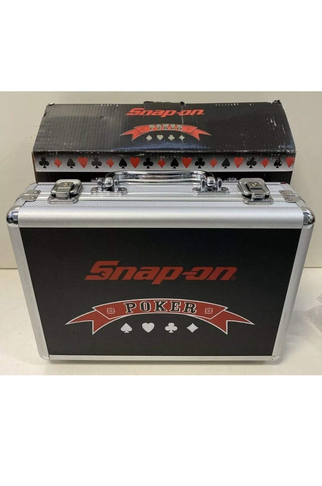 Snap On Poker Set Rare Limit Edition In Aluminum Case Brand New !!!