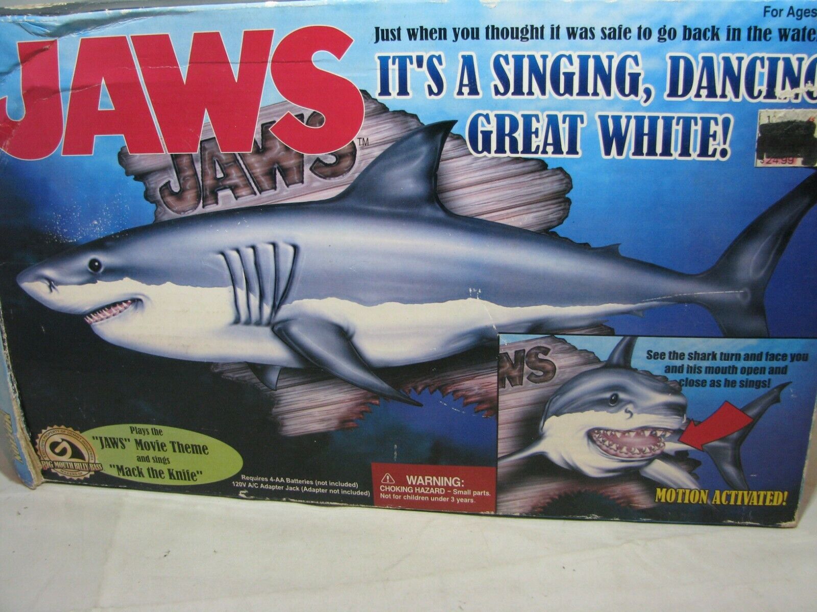 Vintage Jaws Great White Shark Sings Mack The Knife With Jaws Movie Theme