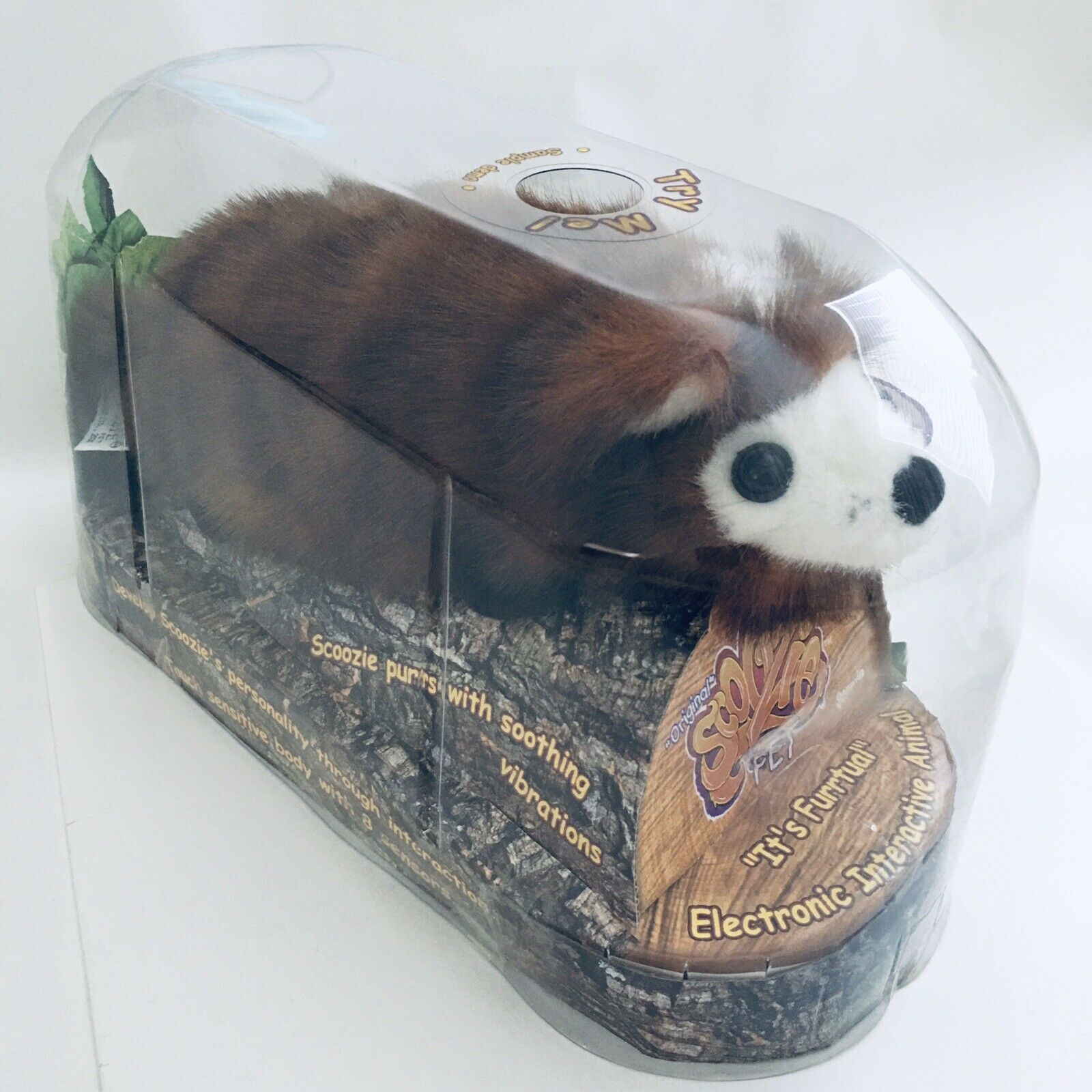 Scoozie Interactive Pet Friendly Ferret Senario #19068 Limited Edition 2000 New