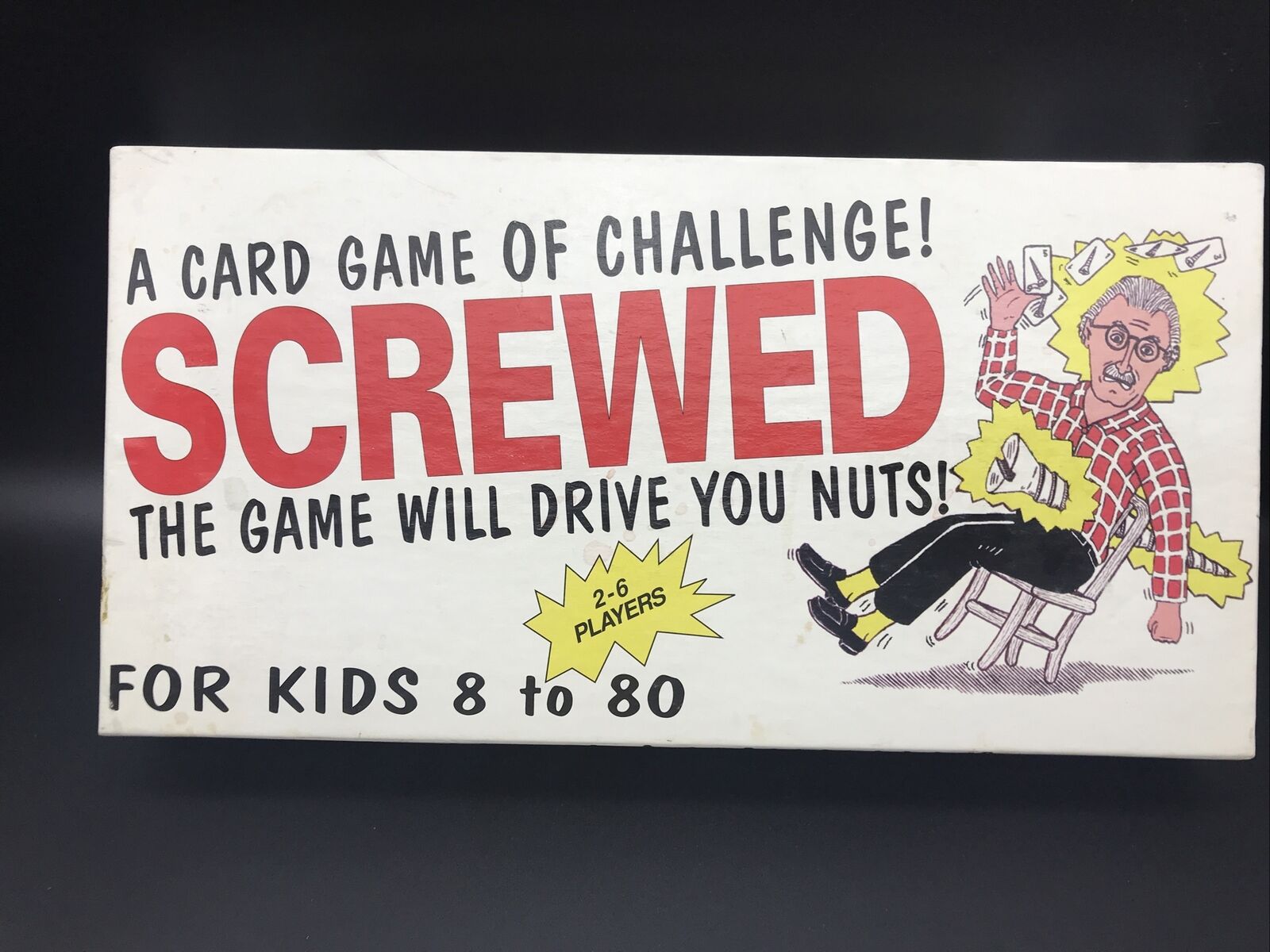 Vintage Screwed 1995 (a Card Game Of Challenge) 2-6 Players...party Game