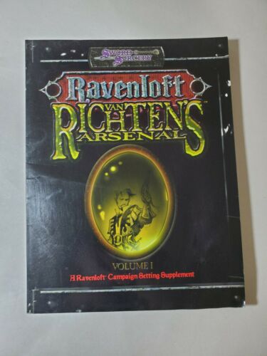 Ravenloft Van Richten's Arsenal Volume 1 Campaign Setting Supplement