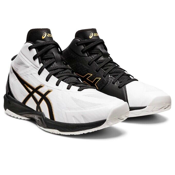 Asics Volleyball Shoes V-swift Ff Mt 3 White/black 1053a044 100