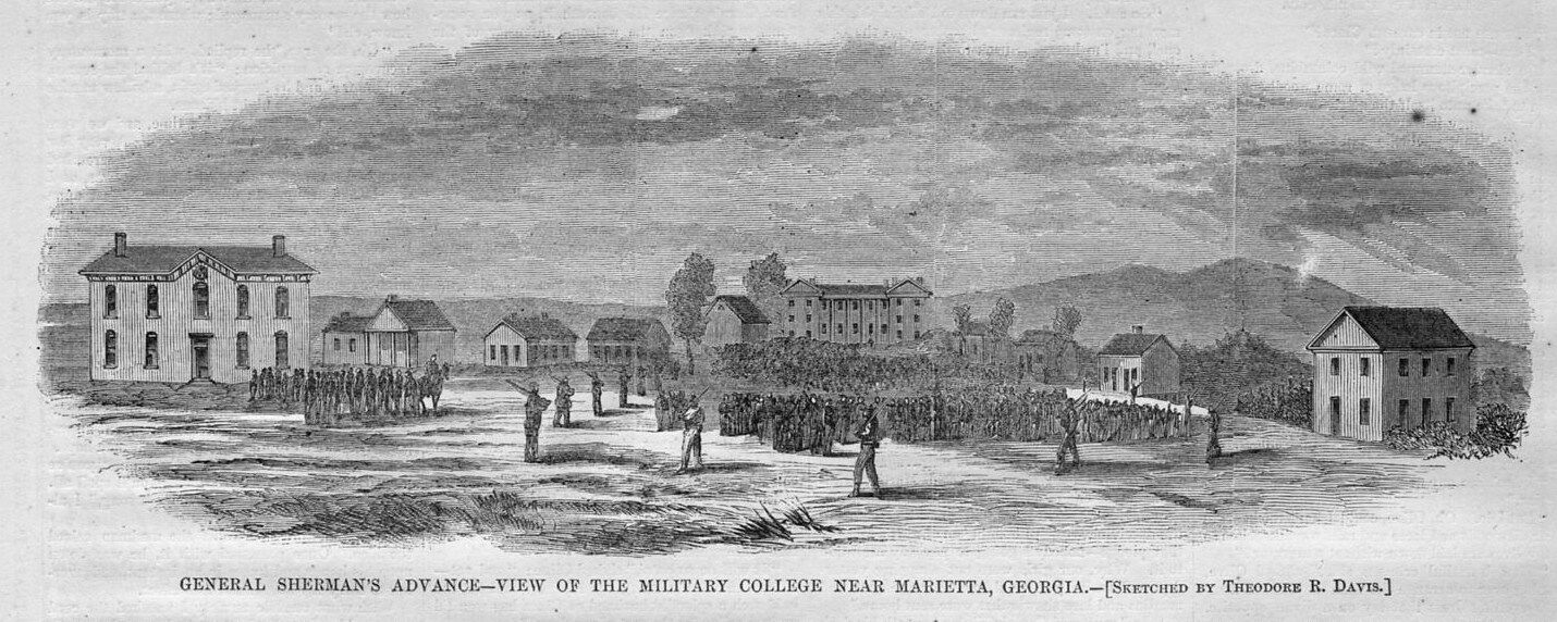 Marietta Georgia Military College, Civil War History