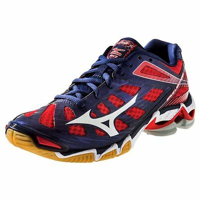 Mizuno Wave Lightning Rx3 Men's Navy Red Volleyball Shoes 430169.5110 New