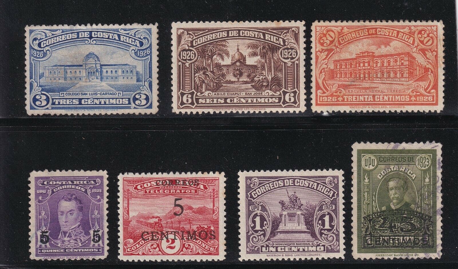 Costa Rica Stamp Used Or Mint Stamps Collection Lot #t-4