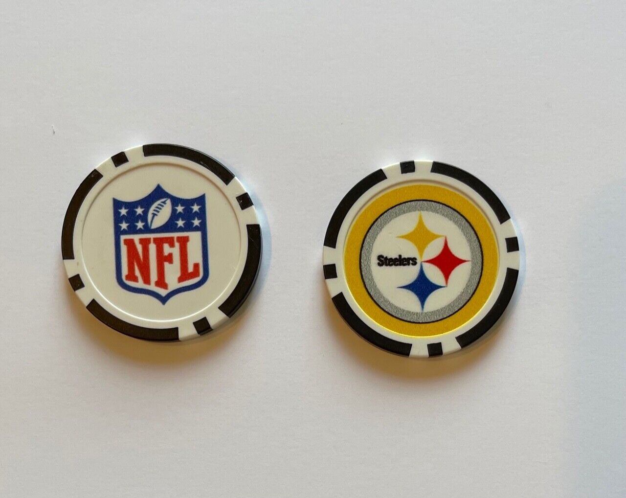 Pittsburgh Steelers Nfl Wincraft Golf Ball Marker Poker Chip 11.5g
