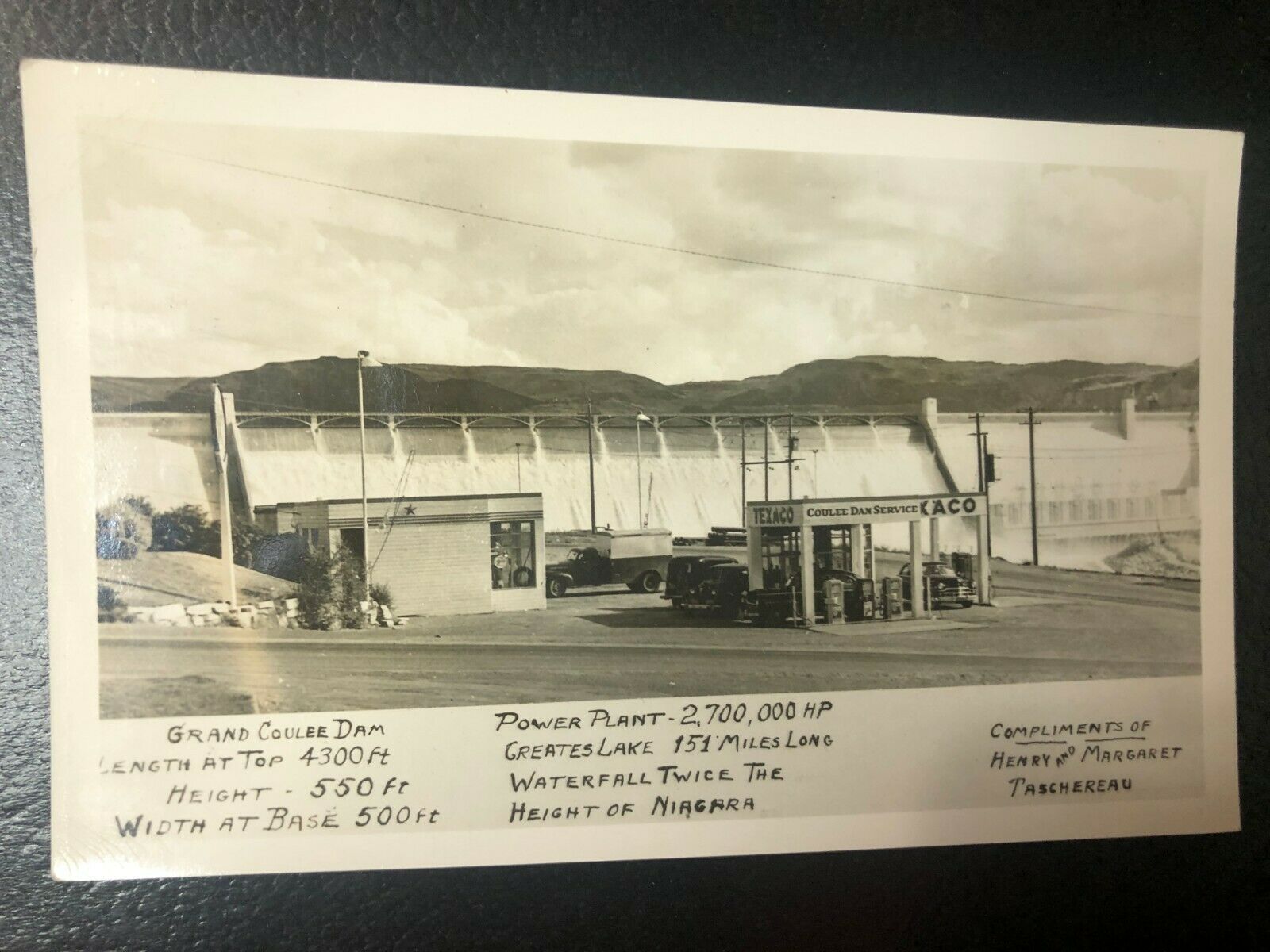 Rppc Texaco Gas Station Grand Coulee Dam