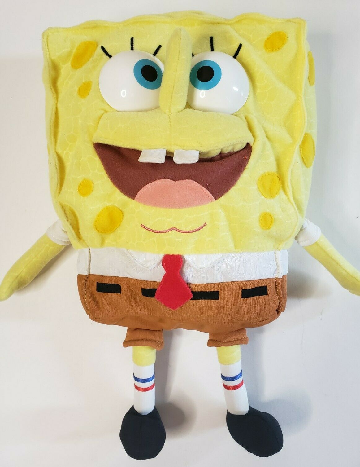 Spongebob Squarepants 12" Plush Stuffed Toy Mattel 2000 *talking Does Not Work