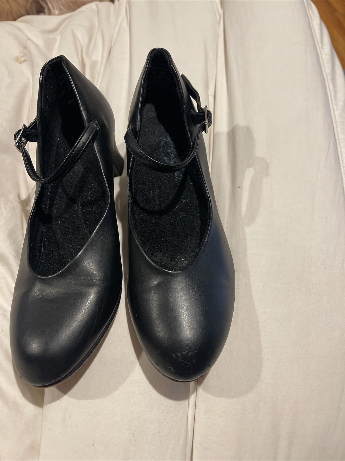 Capezio Dance Black Character Dance Shoes Style # 550 Womens Sz 7 Med