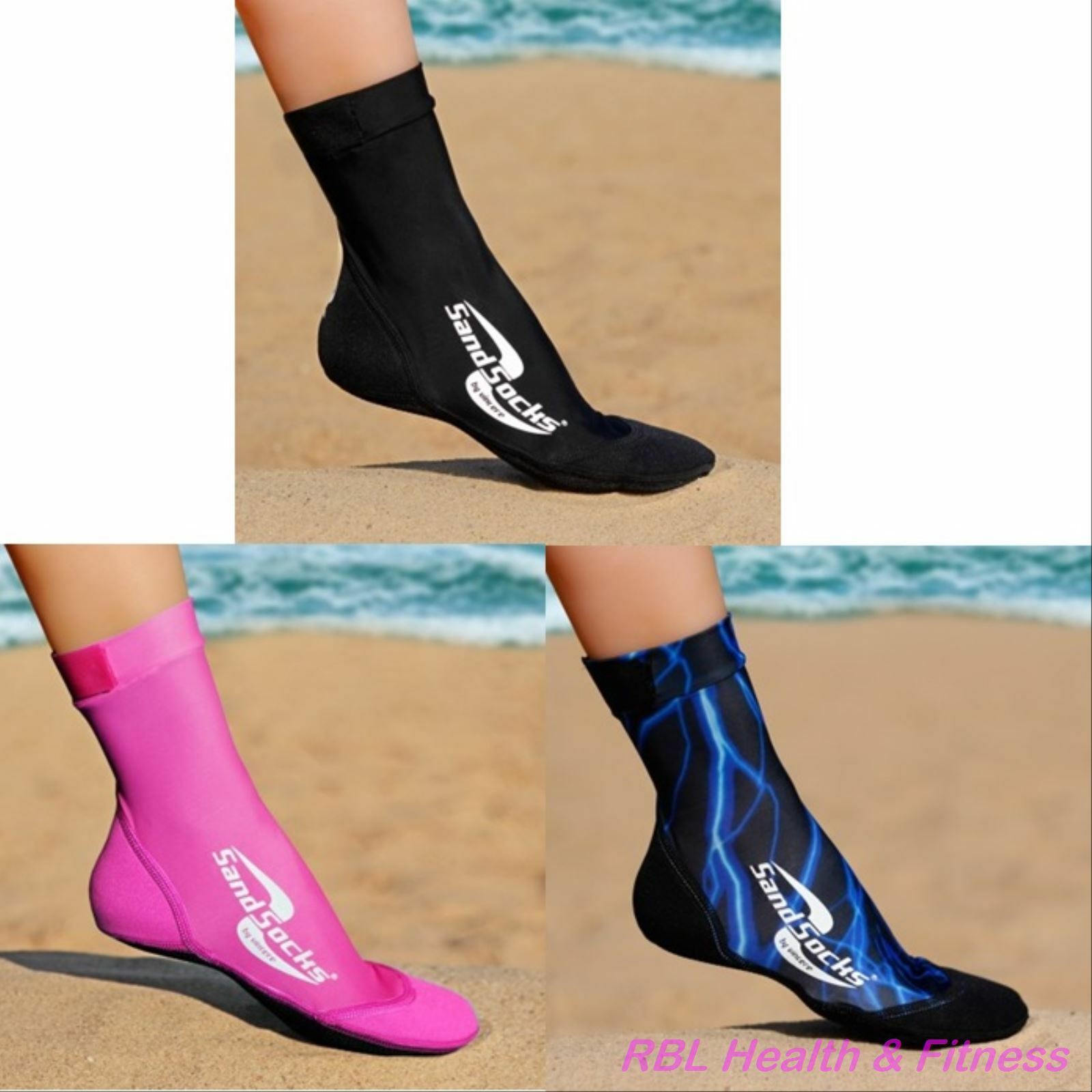 Vincere Sand Socks - Beach Volleyball - Sand Soccer - Water Sports - Snorkeling