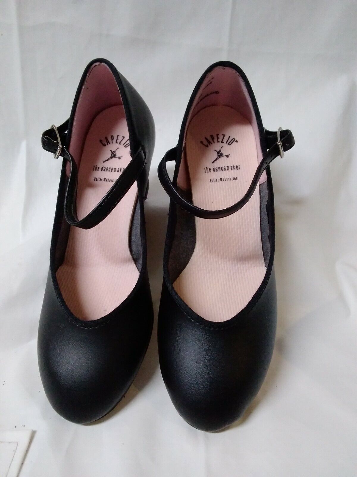 Capezio Black Character Shoes Size  4 Med New In Box