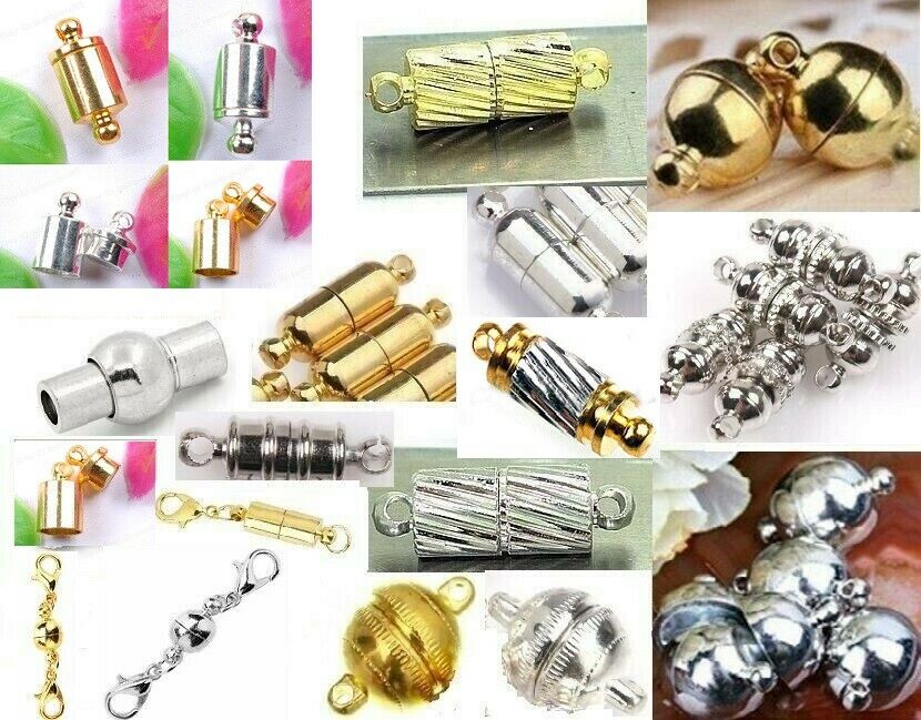 Magnetic Clasp For Bracelet Necklace Strong Magnetic Connector Many Styles