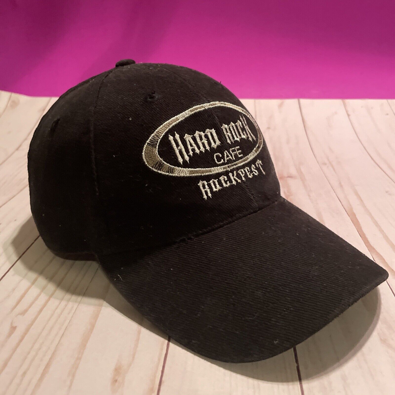 Hard Rock Cafe Rockfest 2000 Y2k Chicago Vintage Black Hat