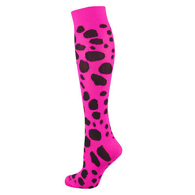 Tck Krazisox Leopard Cat Spots Print Elite Volleyball Long Knee-high Socks New
