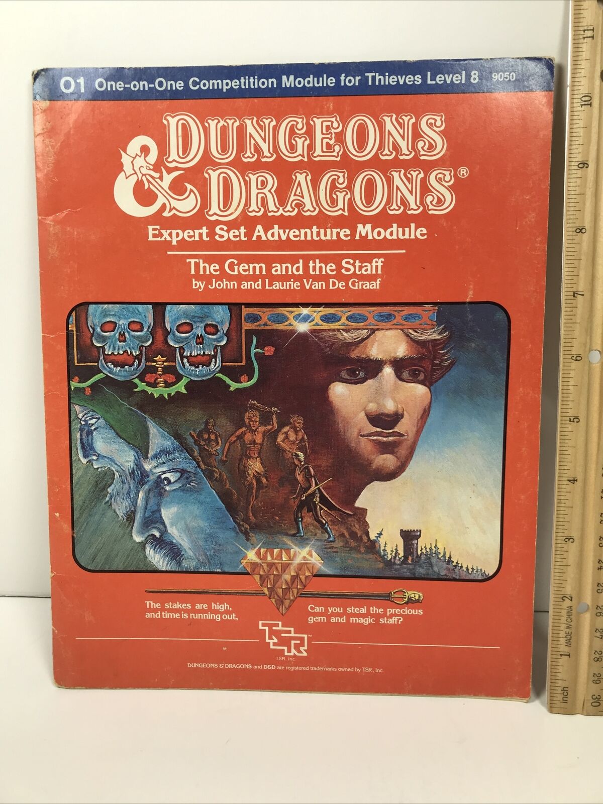 Dungeons & Dragons The Gem And The Staff Tsr 9050