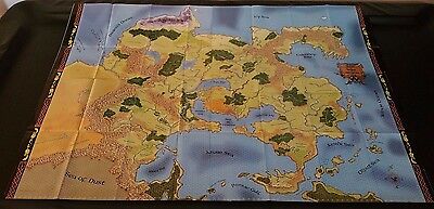 D&d Greyhawk 4 Panel Map Set Lot Dungeons & Dragons Dungeon 118 119 120 121 New!