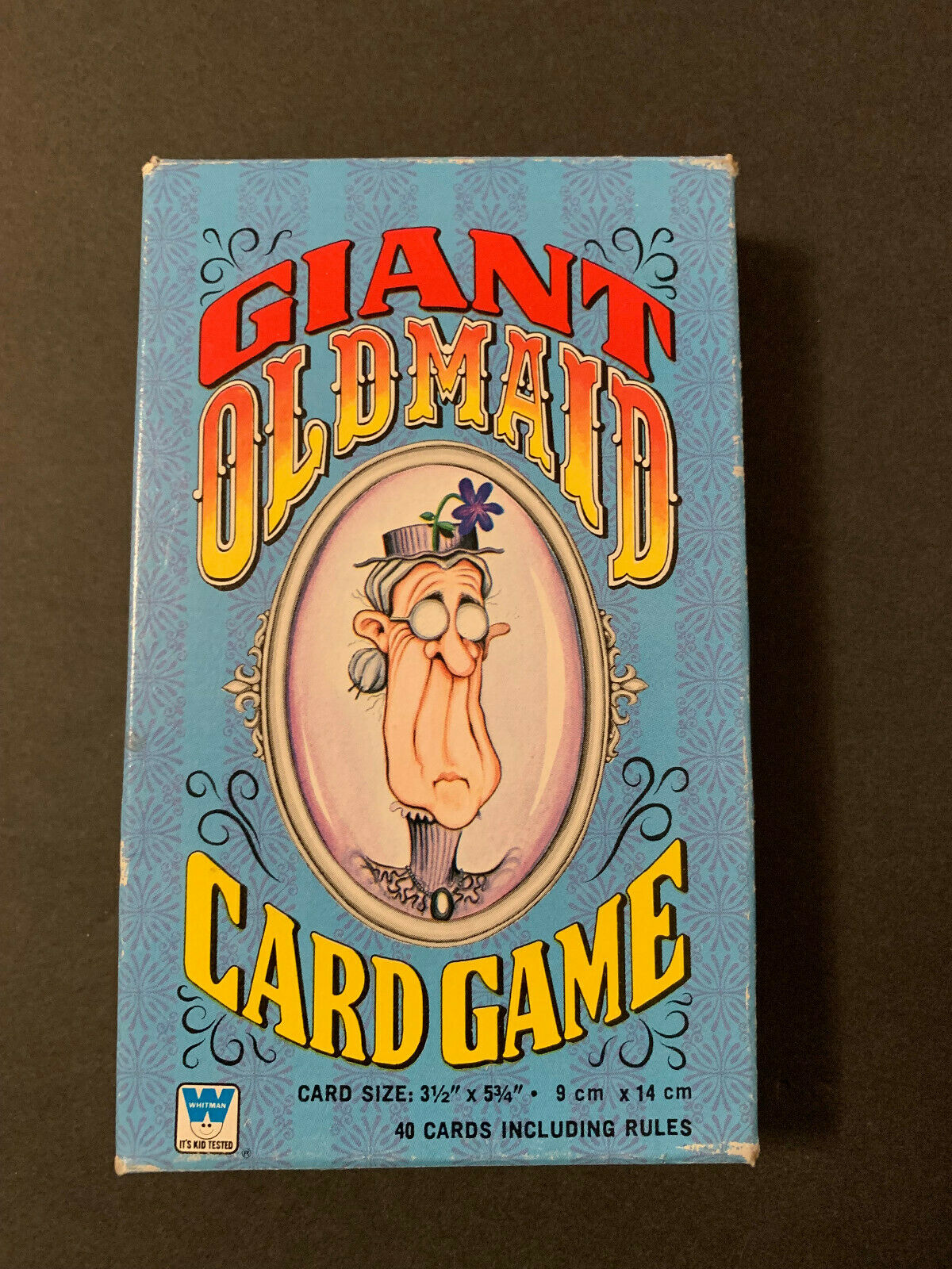Vintage 1978 Whitman Giant Old Maid Card Game – Complete With Instructions 4841