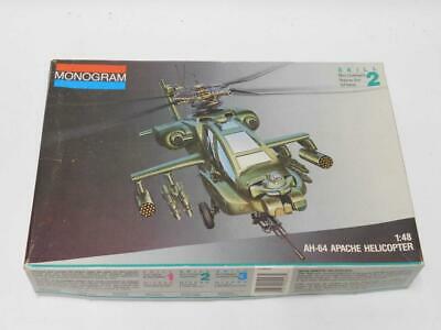1/48 Revell Monogram Ah-64a Apache Attack Helicopter Plastic Model Kit 5443