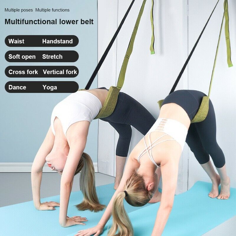 Aerial Yoga Rope Open Handstand Fitness Rope Pull Stretch Belt Pilates Training