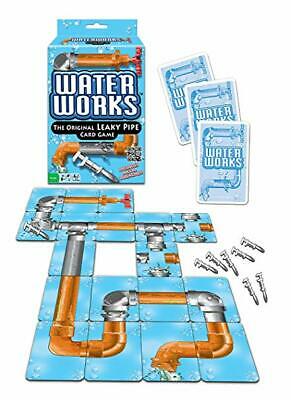 Water Works Card Game Leaky Pipe Toy Plumber Metal Wrenches Classic 1970s Sealed