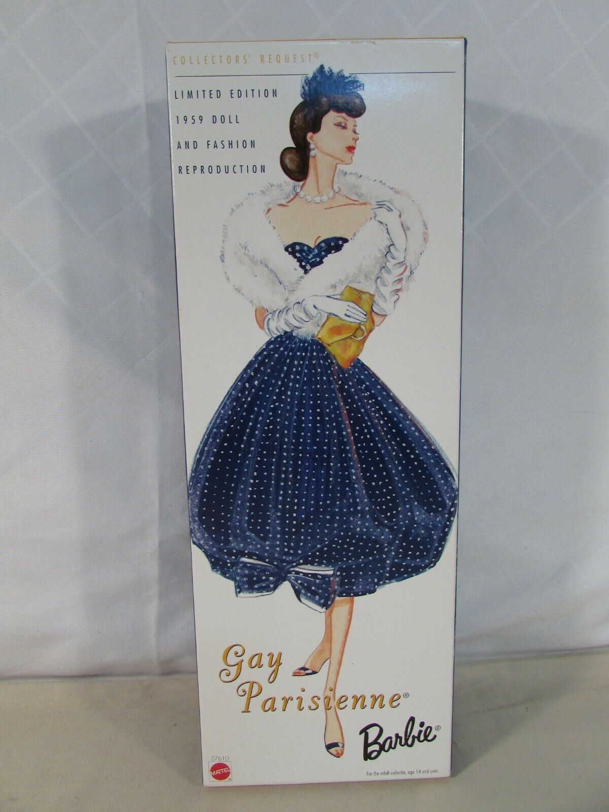 Limited Edition Mattel 1959 Reproduction Gay Parisienne Doll #57610