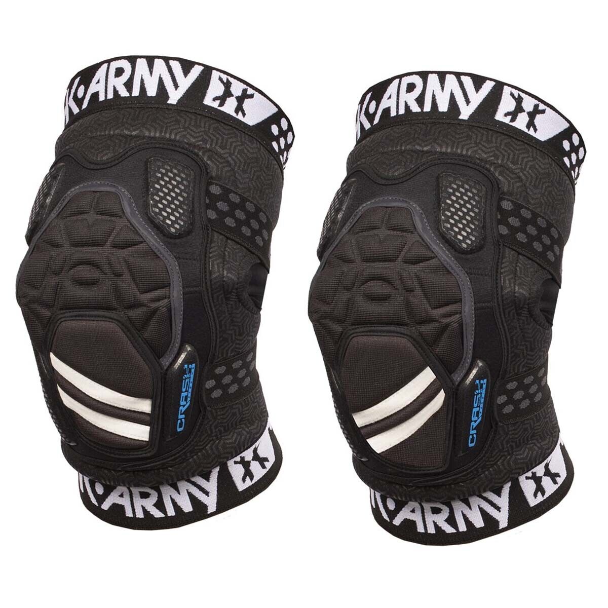 Hk Army Ctx Knee Pads - Black / Blue Size: Small