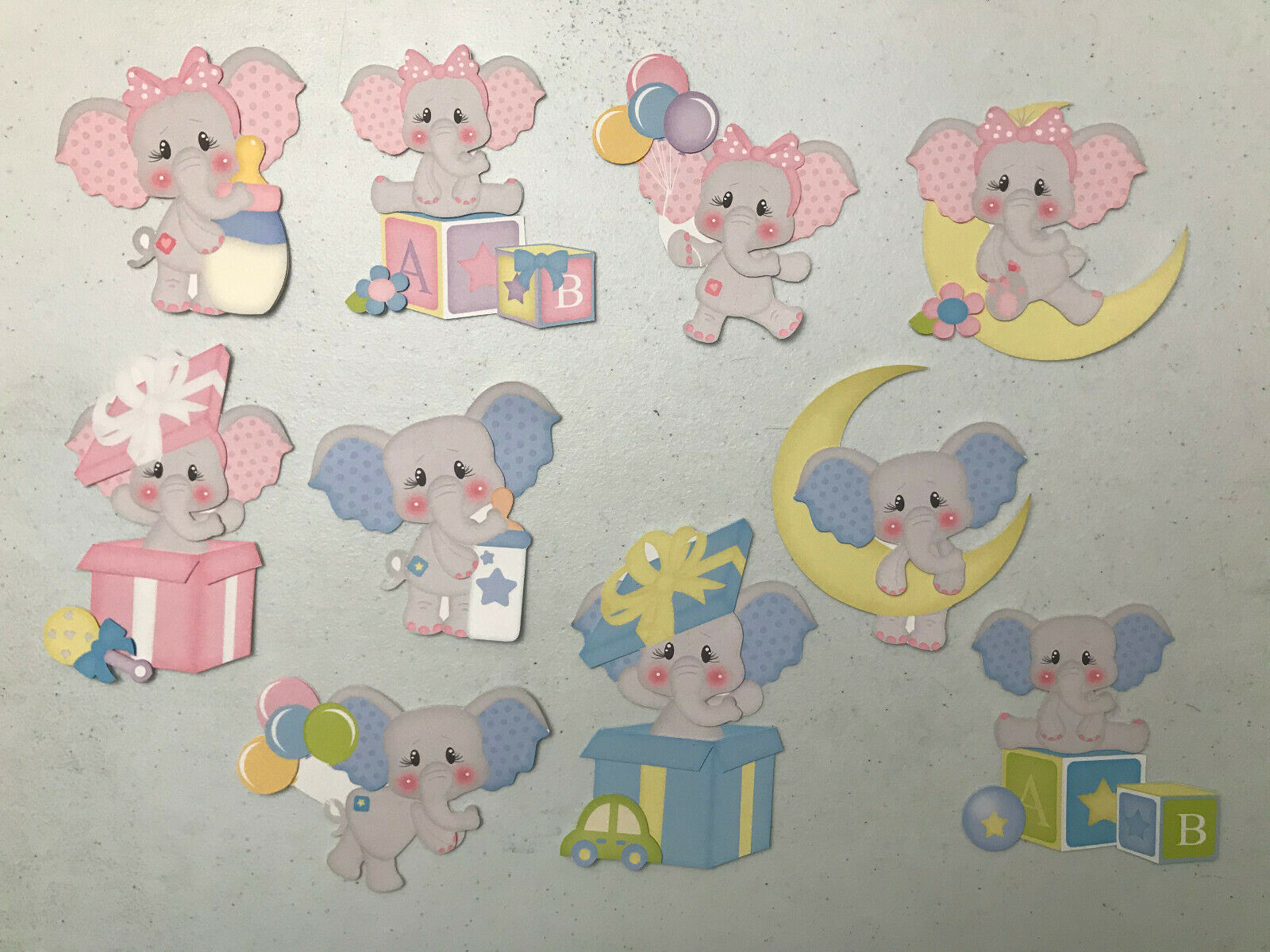Chooseone Baby 3d Art Premade Paper Piecing Scrapbook Embellishment Card