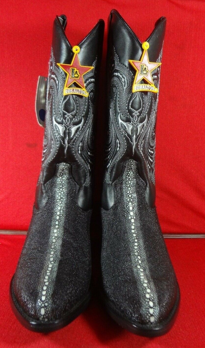 Exotic Genuine  Stingray  Western Cowboy Boots   (c69)