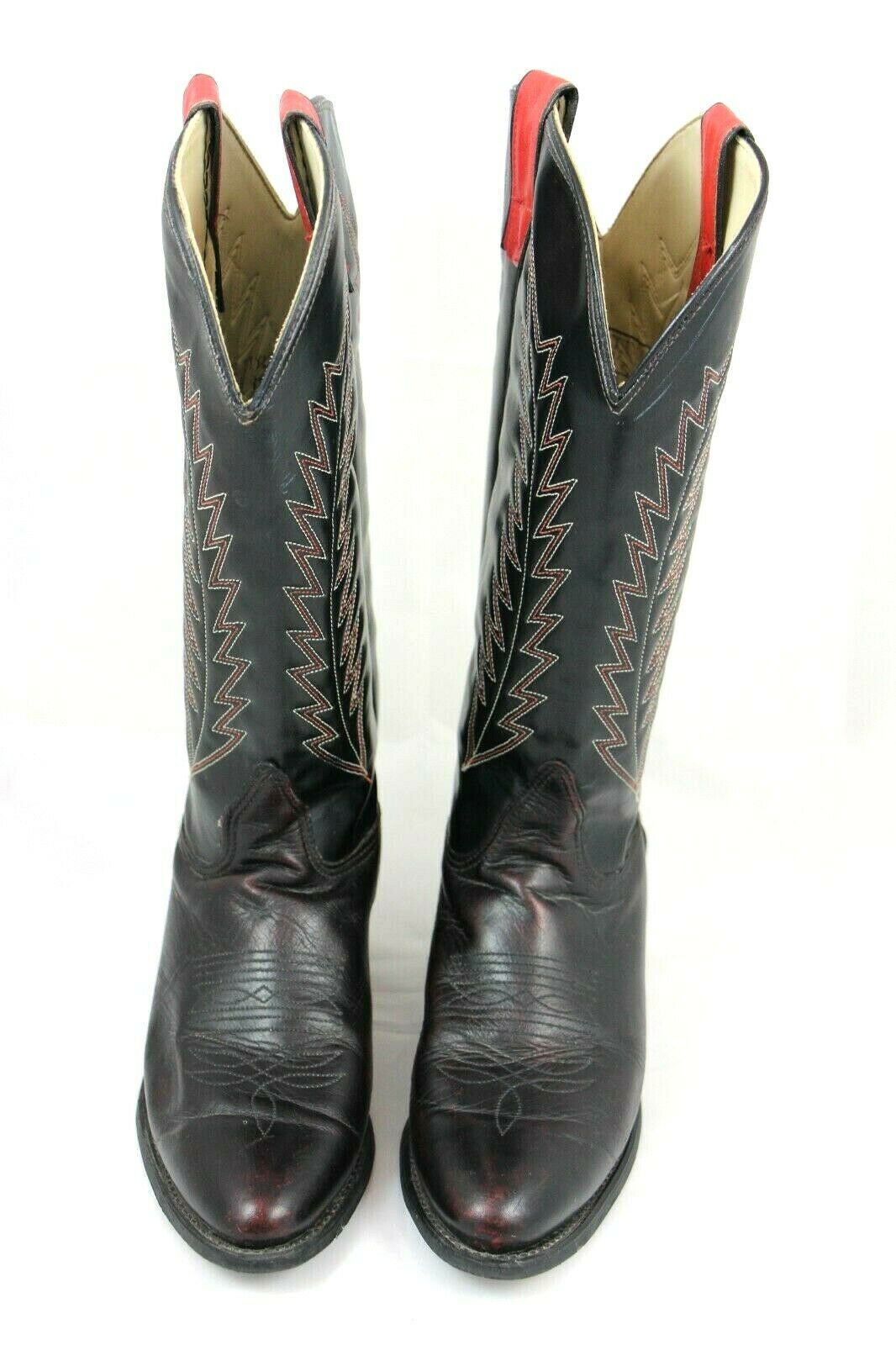 Women's Cowboy Boots 7.5 M Deep Burgundy Cordovan 'texas'