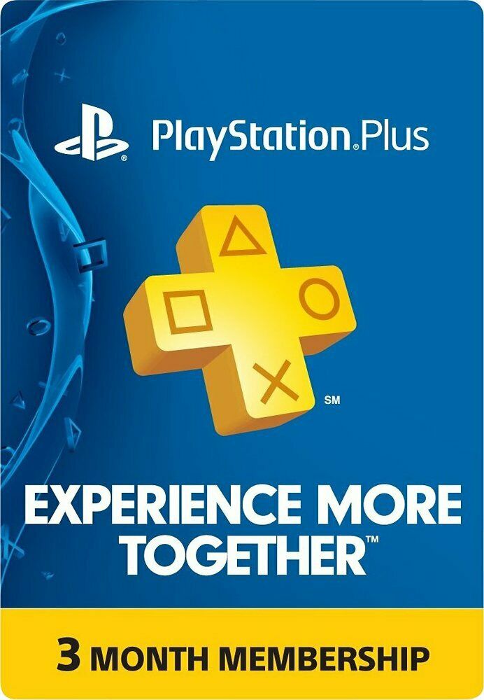 Sony Playstation Ps Plus 3-month Subscription Membership