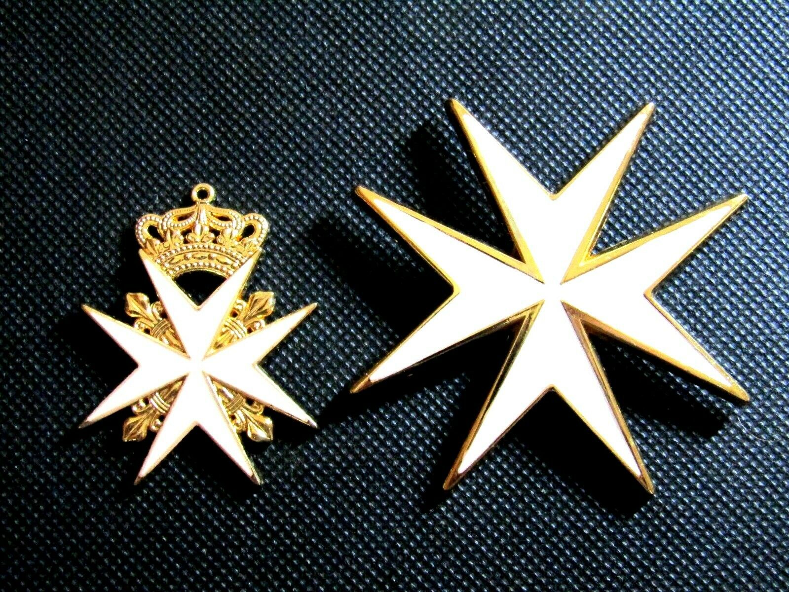 Russian Empire Order St. John Of Jerusalem Maltese Breast Star And Badge Replica