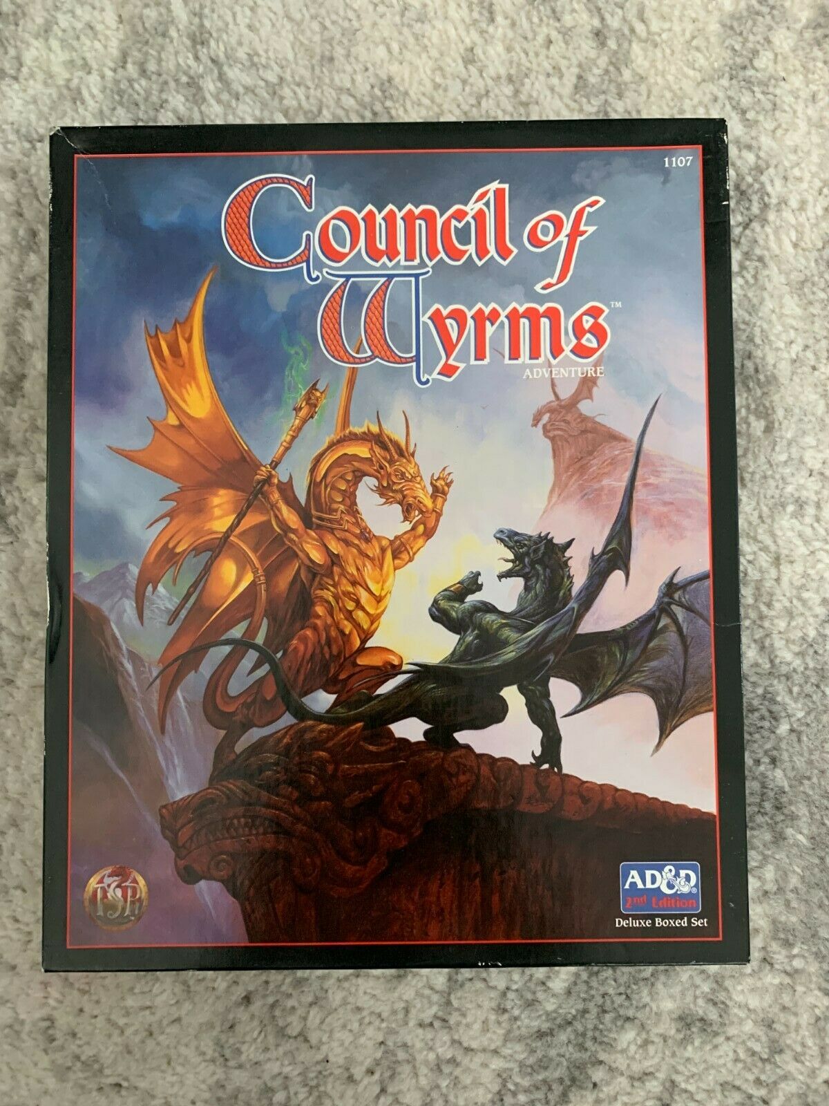 Advanced Dungeons & Dragons Council Of Wyrms Complete Boxed Set (excellent)