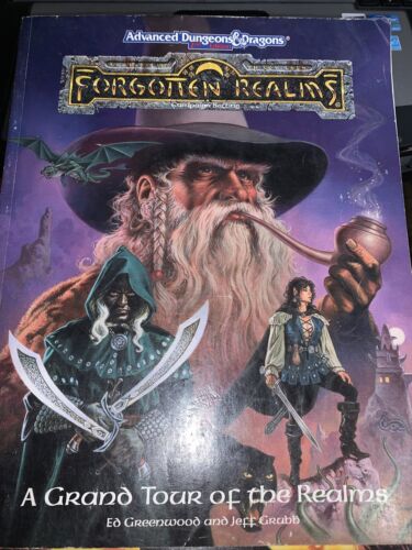 Advanced D & D -  Forgotten Realms - A Grand Tour Of The Realms Pre-owned Sc